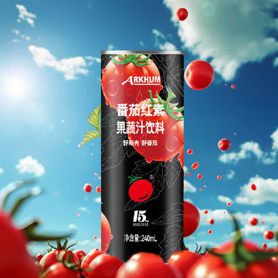 calidad Miel Jugo de frutas de tomate 3% Energía 12,4 g Carbohidratos por 100 ml fábrica
