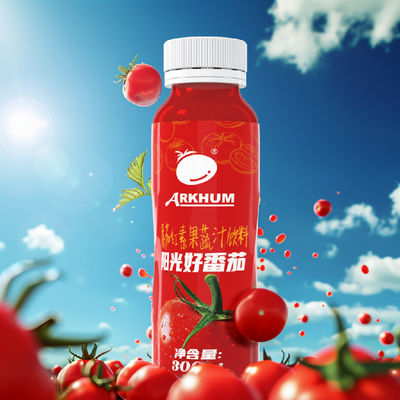 calidad 0 g de grasa 100 ml de jugo de frutas de tomate jugo de tomate para blanquear la piel fábrica