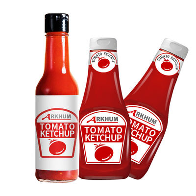 calidad Satisfacer los antojos de los clientes con deliciosa salsa de ketchup de tomate clásica fábrica