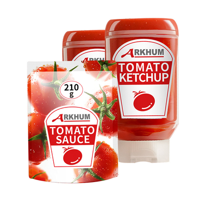 calidad Salsa de tomate con sabor con 17,3 g de carbohidratos por 100 g fábrica