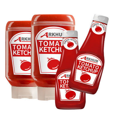 calidad Flavored Tomato Sauce Ketchup Flavored Condiment with 150g Bag and 150g Box Packaging and Nutrient Reference Value Energy 7% fábrica